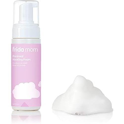 FridaBaby Mom Perineal Medicated Witch Hazel Healing Foam for Postpartum Care, Relieves Pain and Reduces Swelling, White, 5 Fl Oz