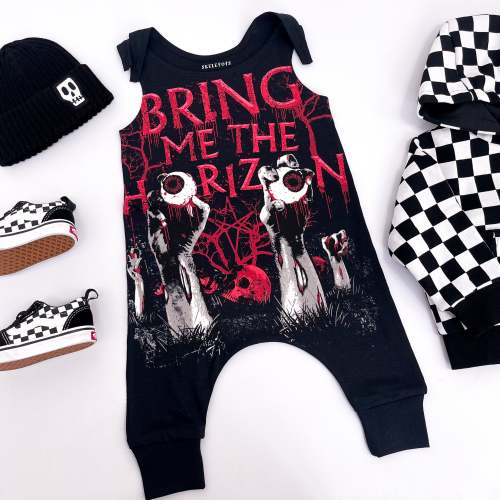 BRING ME THE HORIZON BAND ROMPER – Skeletots