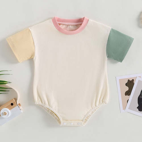 0-3m SPRING T-shirt Onesie - Hazel & Bo