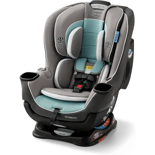 Graco Extend2Fit Convertible Baby Car Seat, Rear and Forward Facing, Adjustable Extension Panel for Extra Legroom, Spire