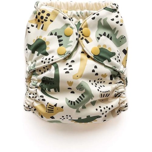 Esembly Cloth Diaper Cover - Roar!, Size 1 (7-17lbs)