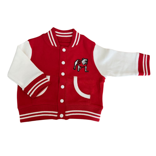 Bulldog Varsity Jacket – Cheeky Baby Boutique Rome