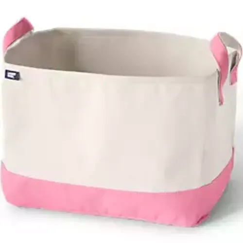 Large Canvas Storage Tote | Lands' End