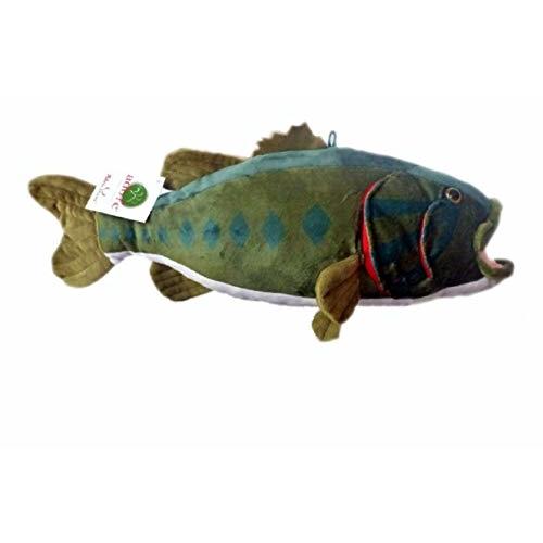 Adore 17" Cranky the Largemouth Bass Fish Stuffed Animal Plush Wall Mount