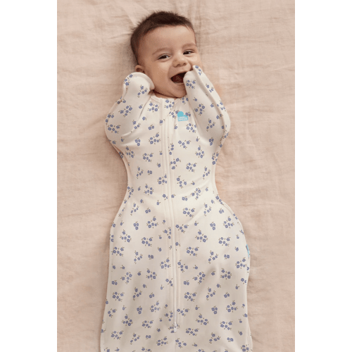 Swaddle Up™ 1.0 TOG Cotton Jacaranda Meadow
