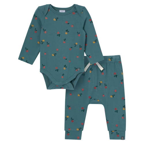 Modern Moments by Gerber Baby Boy Bodysuit and Pant Outfit Set, 2-Piece, Sizes 0/3 Months - 18 Months