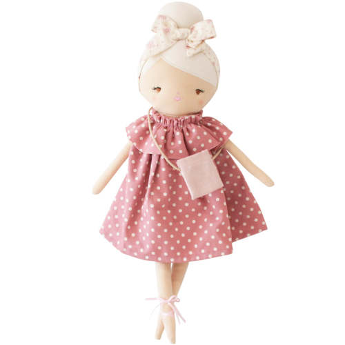 Piper Doll 43cm Pink Spot - Alimrose