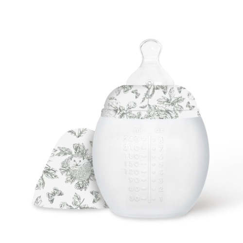 Anti-colic baby bottle 8 oz | Tartine et Chocolat "Toile de Jouy" Gray Default Title