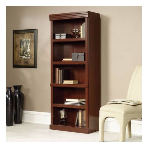 Sauder Heritage Hill 5 Shelf Bookcase Classic Cherry