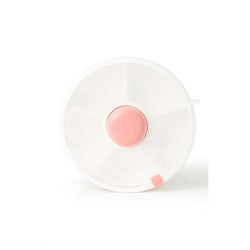 GoBe Kids Snack Container Snack Spinner (Small) - Reusable Bento Style Divided Snack Containers for Lunch, Travel, On The Go