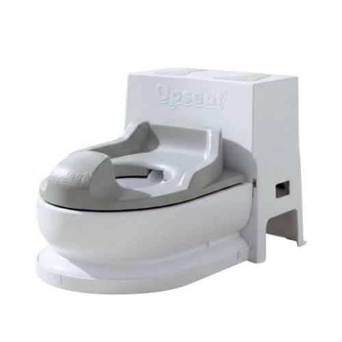 Upseat 3-in-1 Ergonomic Potty Chair Training Set - White