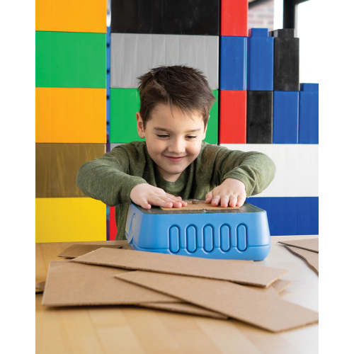 Chompshop: A Kid-Safe Power Tool For Cutting Cardboard!