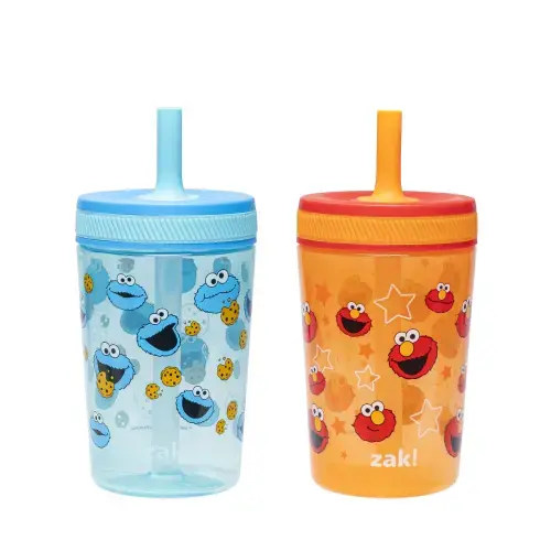 Leakproof Kids Tumblers - Elmo and Cookie Monster, 15 oz. – zak.com