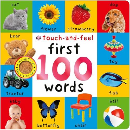 First 100 Words Touch-and-Feel: A Sensory Early-Learning Book