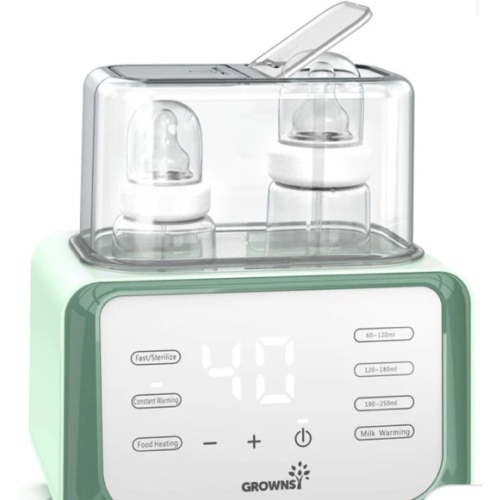 Grownsy 8-in-1 Baby Bottle Warmer, Fast Heating with Timer – GROWNSY
