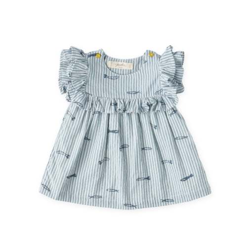 Seersucker Dress - Petit Sardine – Pehr