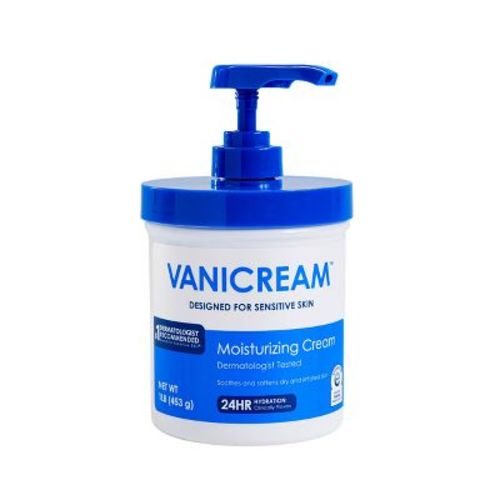 Vanicream Moisturizing Cream for Sensitive Skin with Pump - Unscented - 16oz: Hypoallergenic, Paraben-Free, Vegan