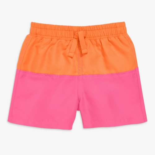 Baby swim trunk in color blocking | Primary.com