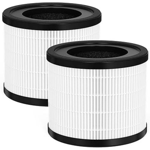 2-Pack H7120 Replacement Filter Compatible with Govee Purifier H7120, Part Number H7120101, 3-in-1 Filters