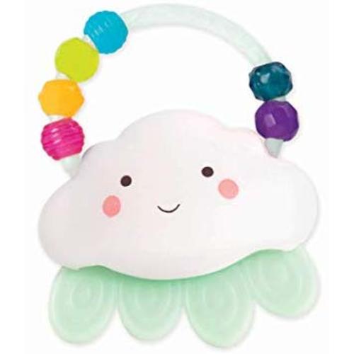 B. toys – Rain-Glow Squeeze – Light-Up Cloud Rattle for Babies 3 Months +