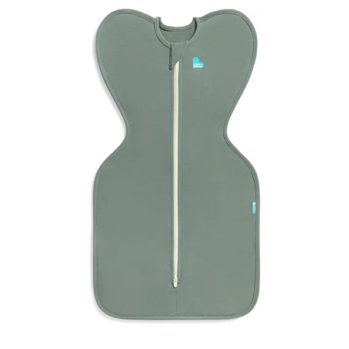 Love to Dream Swaddle UP, Baby Sleep Sack, Self-Soothing Swaddles for Newborns, Improves Sleep, Snug Fit Helps Calm Startle Reflex, New Born Essentials for Baby, 1.0 TOG, 5-8.5 lbs, Deep Olive