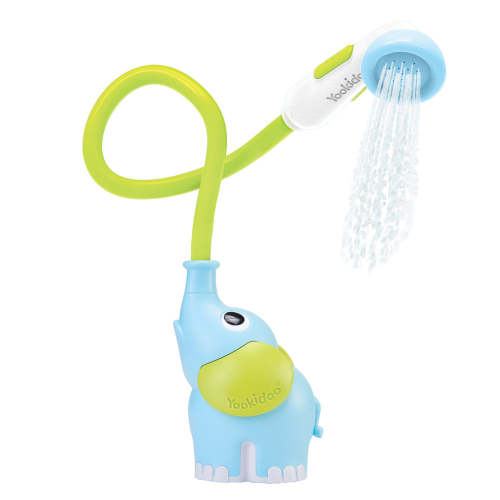 Elephant Baby Bath Shower Head | Yookidoo Newborn Toys in Tub Or Sink
