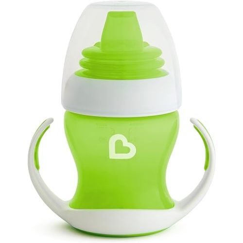 Munchkin® Gentle™ Transition Sippy Trainer Cup, 4 Ounce, Green