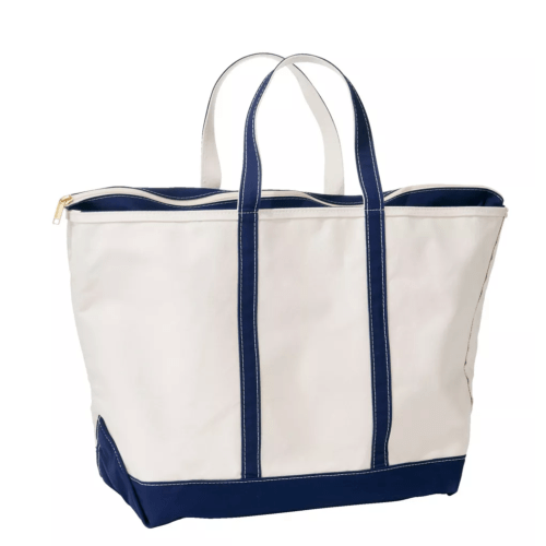 Navy Boat and Tote®, Zip-Top
