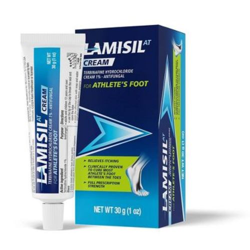Lamisil AT Terbinafine Hydrochloride 1% Athlete's Foot Antifungal Cream - 1oz