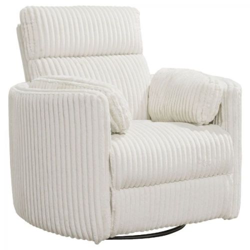 Raggio Power Swivel Recliner - Mega Ivory | by PL Heritage Furniture