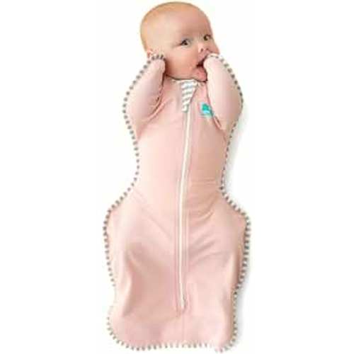 Love to Dream Swaddle UP, Baby Sleep Sack, Self-Soothing Swaddles for Newborns, Improves Sleep, Snug Fit Helps Calm Startle Reflex, New Born Essentials for Baby, 13-19 lbs, Pink