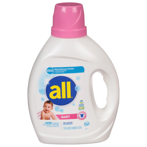 all Baby Liquid Laundry Detergent - 73 oz jug | Food Lion