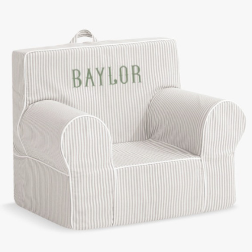 Anywhere Chair®, Oatmeal Oxford Stripe