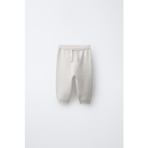 KNIT JOGGING PANTS - Ice | ZARA United States