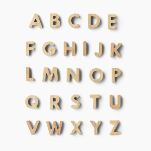 Wee Gallery Bamboo Alphabet