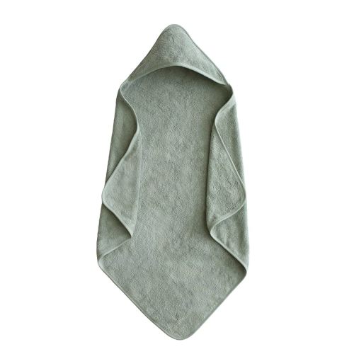 Amazon.com: mushie Baby Hooded Towel | Organic Cotton (Moss) : Baby