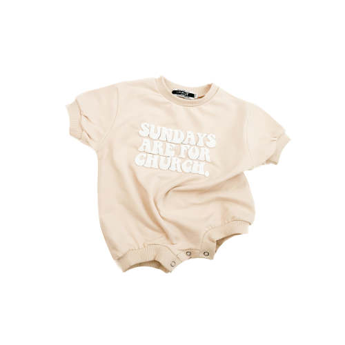 Sundays Are For Church Bubble Jumpsuit