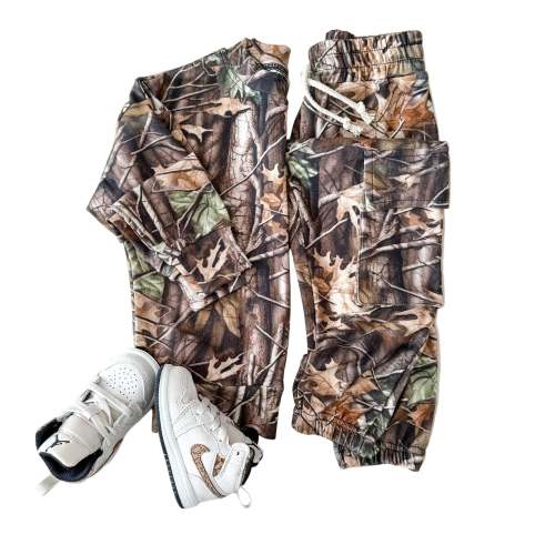 Cargo Jogger Set | Brown Camo – Worn Wild