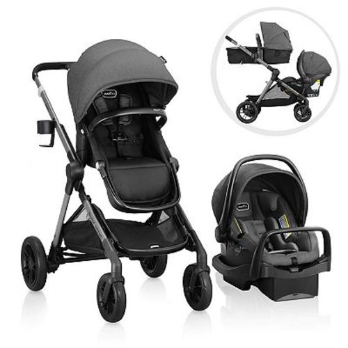 Evenflo Pivot Xpand Modular Travel System with LiteMax Car Seat
