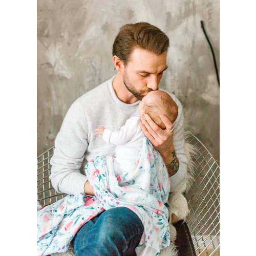 Muslin Swaddle - Bluebell