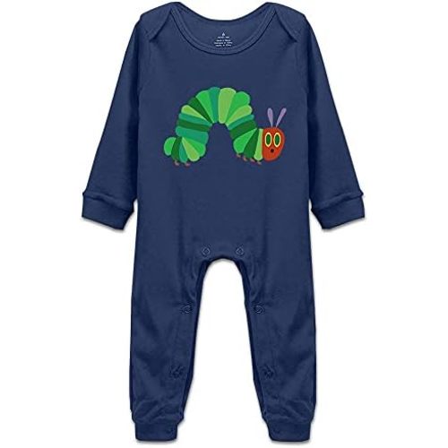 DOQOSESHY The Very Hungry Caterpillar Infant Girl Boy Bodysuit 0-24 Months Rompers