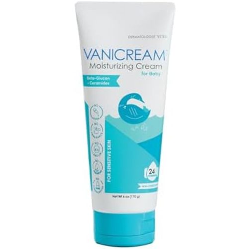 Vanicream Moisturizing Cream for Baby, Gentle, Hydrating Baby Lotion, 6 Oz