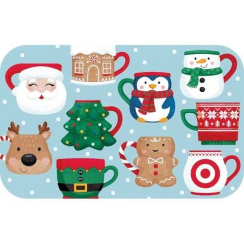 $50 Holiday Mugs Target GiftCard