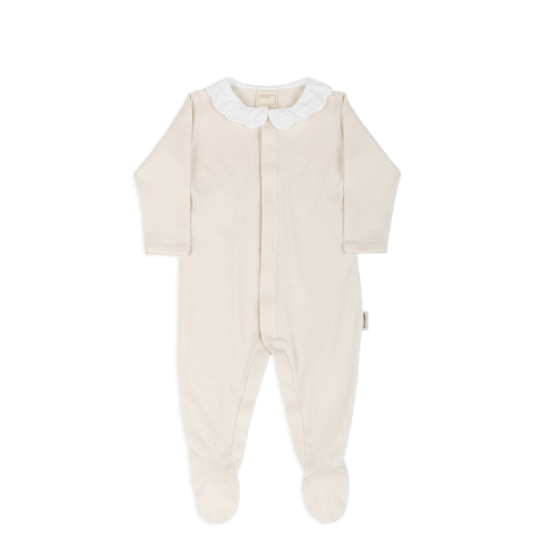 Scalloped Collar Pajamas