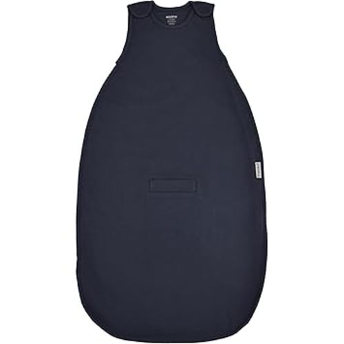 Woolino 4 Season Sleep Sack - Ultimate Merino Wool Sleeping Bag - Two-Way Zipper Adjustable Universal Size Sleep Sack for Baby (2-24 Months) - Indigo