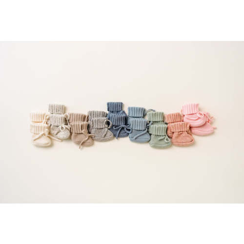 Knit Booties - Steele