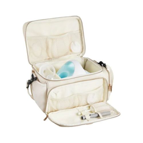 Breast Pump Bag, Breast Feeding Bag with Waterproof Mat, Fits for S1/S2, Pumping Accessories & Breastmilk Storage, Portable Pump Carrying Case