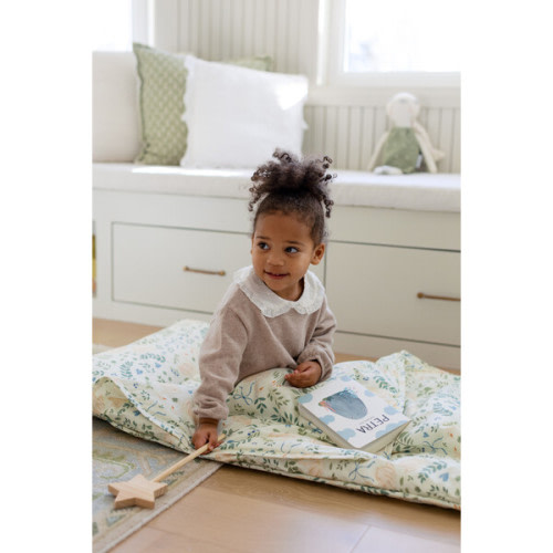 Organic Nap Mat (Swan) - Bloomere | Maisonette