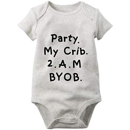 Funny Baby Bodysuit Cute Infant Boy Girl Clothes Super Soft Cotton Suit Humor Comfy One-Piece Gifts Newborn Essentials