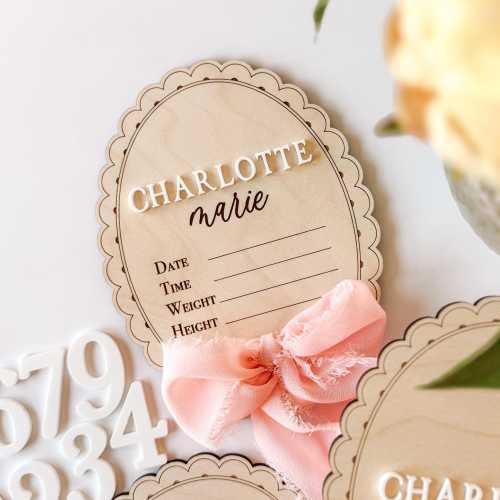 Bow Hospital Birth Stats Sign